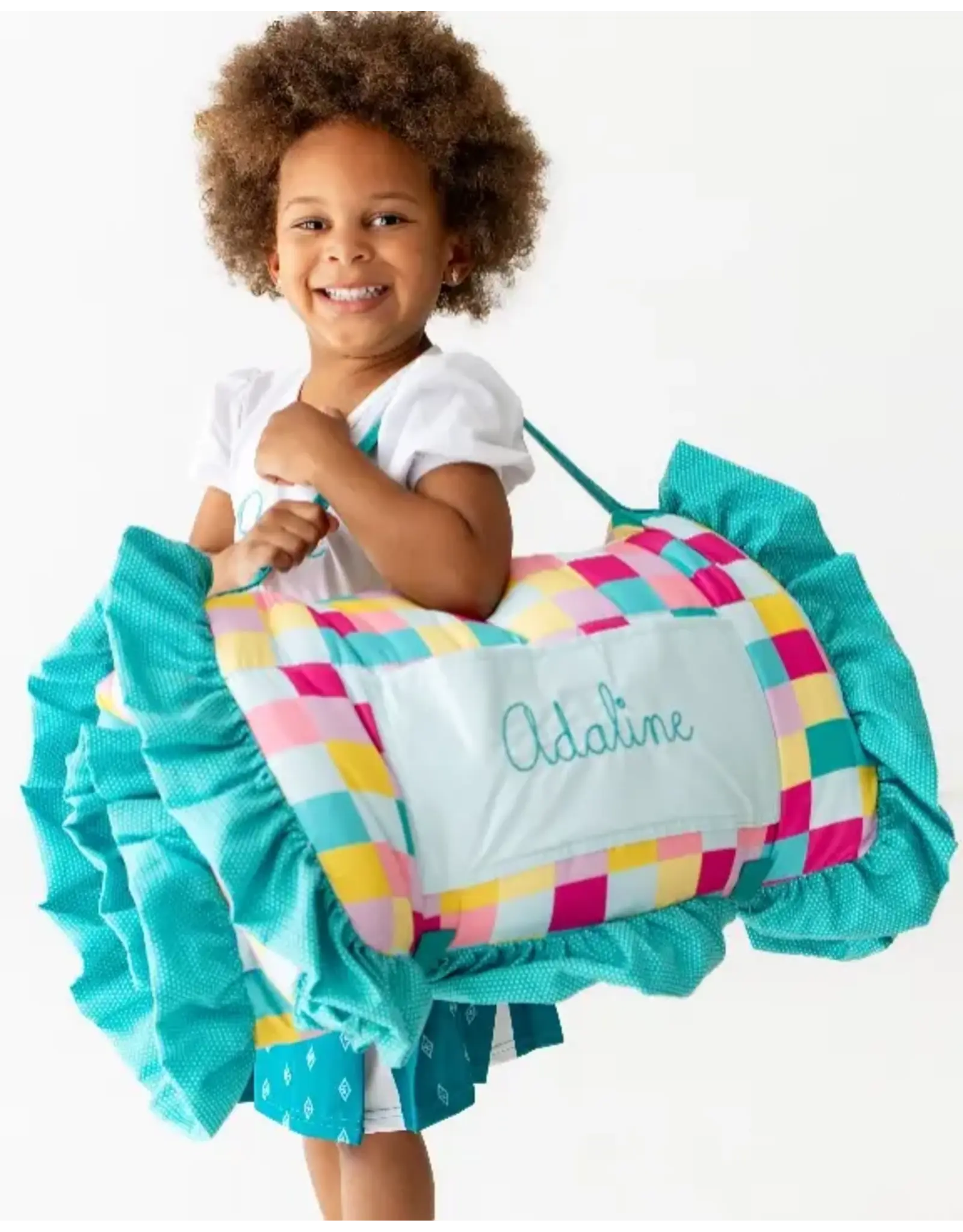 Sugar Bee Clothing Sugar Bee- Girl Checkered Nap Mat