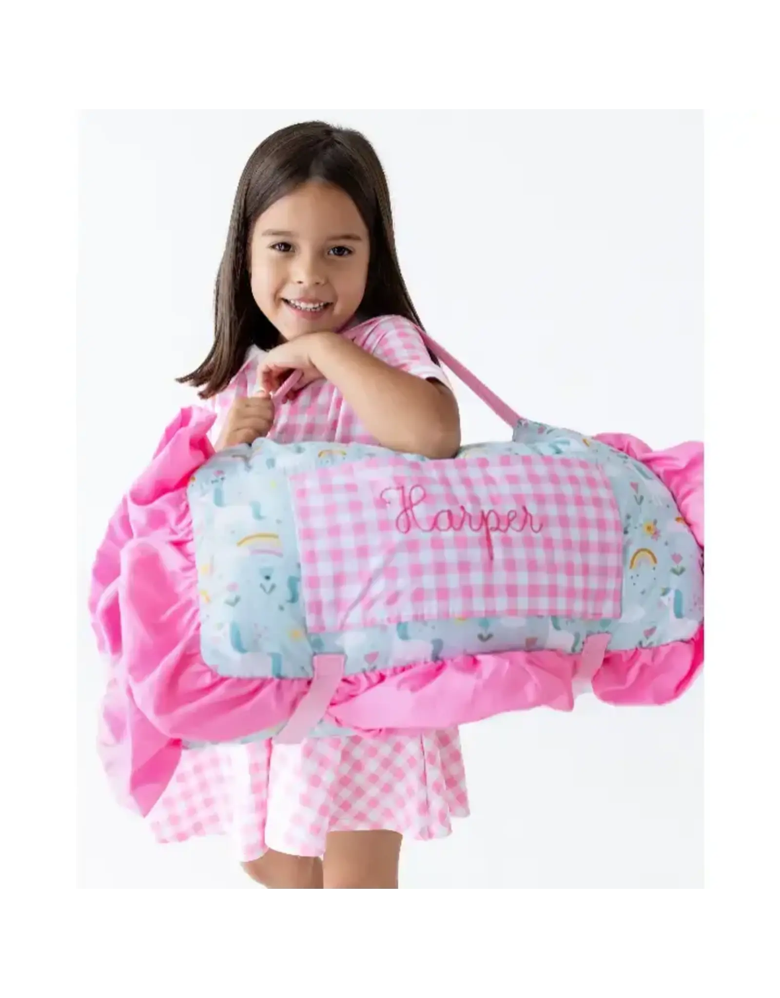 Sugar Bee Clothing Sugar Bee- Ruffle Unicorns Nap Mat