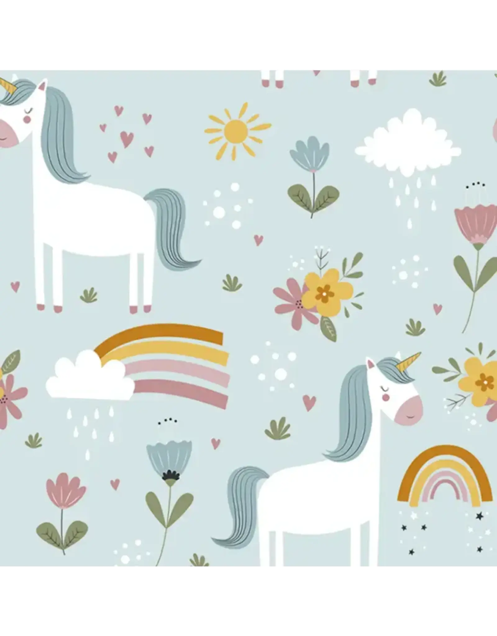 Sugar Bee Clothing Sugar Bee- Ruffle Unicorns Nap Mat