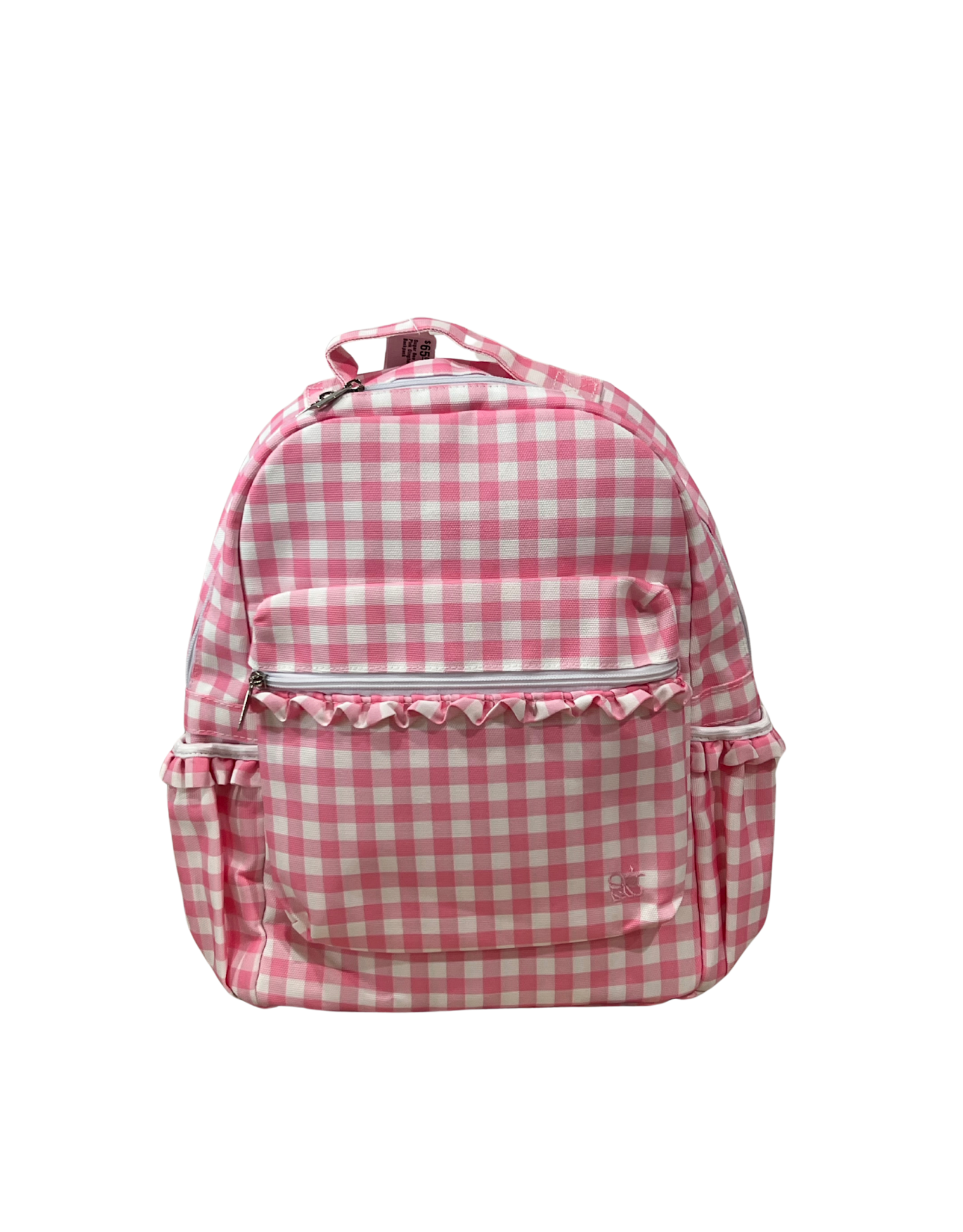 Sugar Bee Clothing Sugar Bee - Pink Gingham Backpack