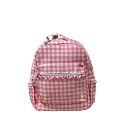 Sugar Bee Clothing Sugar Bee - Pink Gingham Backpack