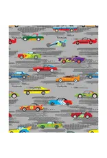 Sugar Bee Clothing Sugar Bee - Race Cars Lunch Bag