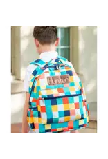 Sugar Bee Clothing Sugar Bee - Boy Checkered Large Backpack