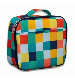 Sugar Bee Clothing Sugar Bee - Boy Checkered Lunch Bag