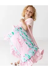 Sugar Bee Clothing Sugar Bee- Ruffle Cherries Nap Mat