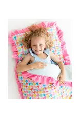 Sugar Bee Clothing Sugar Bee- Ruffle Houndstooth Nap Mat