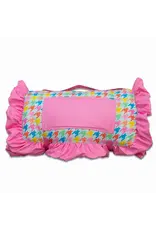 Sugar Bee Clothing Sugar Bee- Ruffle Houndstooth Nap Mat
