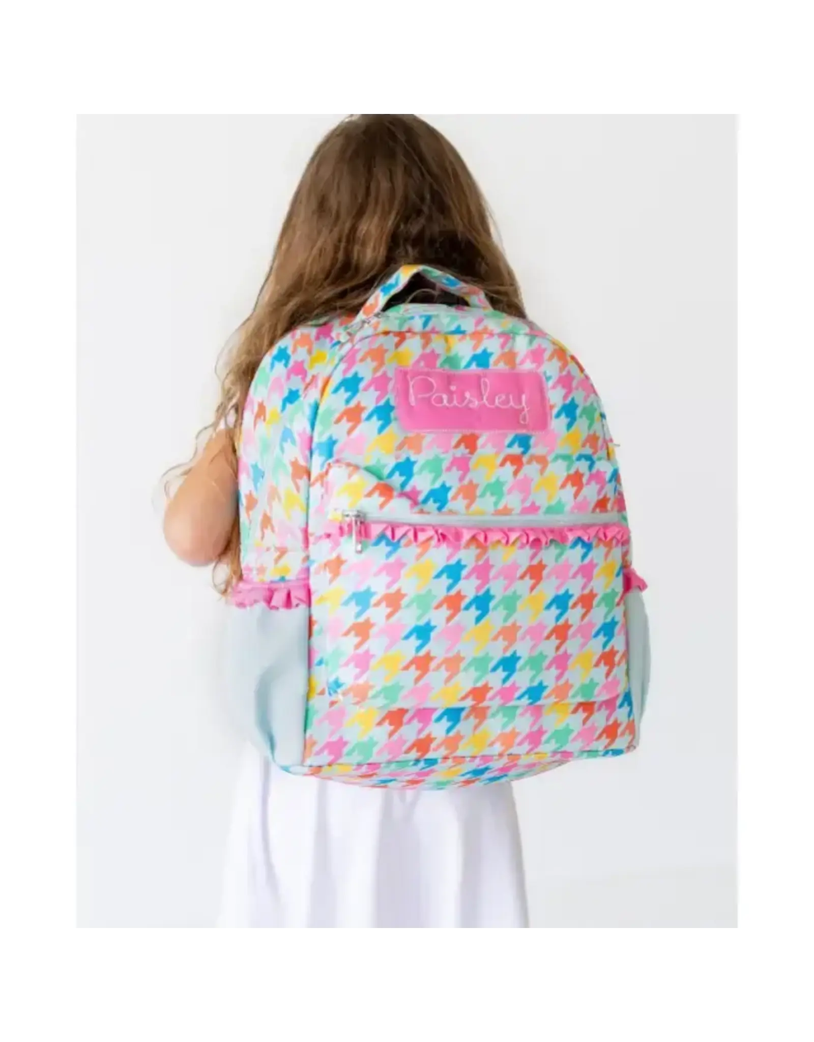Sugar Bee Clothing Sugar Bee - Houndstooth Large Backpack
