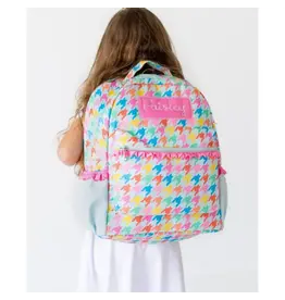 Sugar Bee Clothing Sugar Bee - Houndstooth Large Backpack