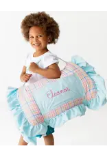 Sugar Bee Clothing Sugar Bee- Ruffle Pink Plaid Nap Mat