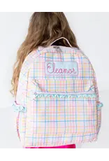 Sugar Bee Clothing Sugar Bee - Pink Plaid Backpack