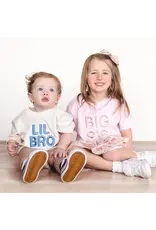 Sweet Wink Sweet Wink- Big Sis Embroidered Patch S/S TShirt