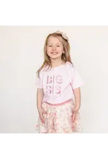 Sweet Wink Sweet Wink- Big Sis Embroidered Patch S/S TShirt