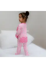 Sugar Bee Clothing Sugar Bee- Pink Gingham Zippy