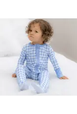Sugar Bee Clothing Sugar Bee- Blue Gingham Zippy