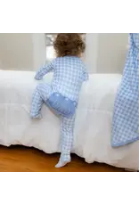 Sugar Bee Clothing Sugar Bee- Blue Gingham Zippy