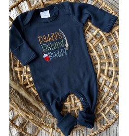 Wonderfully Made Wonderfully Made- Daddy's Fishing Buddy Romper: NB