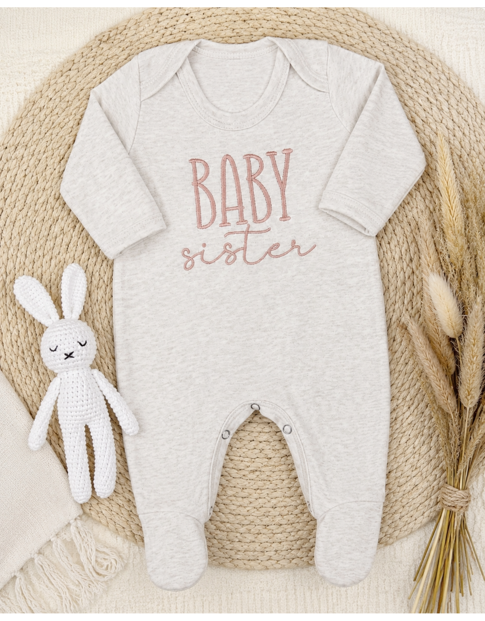 Wonderfully Made Wonderfully Made- Baby Sister Romper
