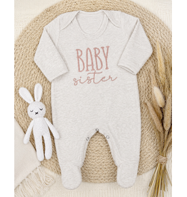 Wonderfully Made Wonderfully Made- Baby Sister Romper