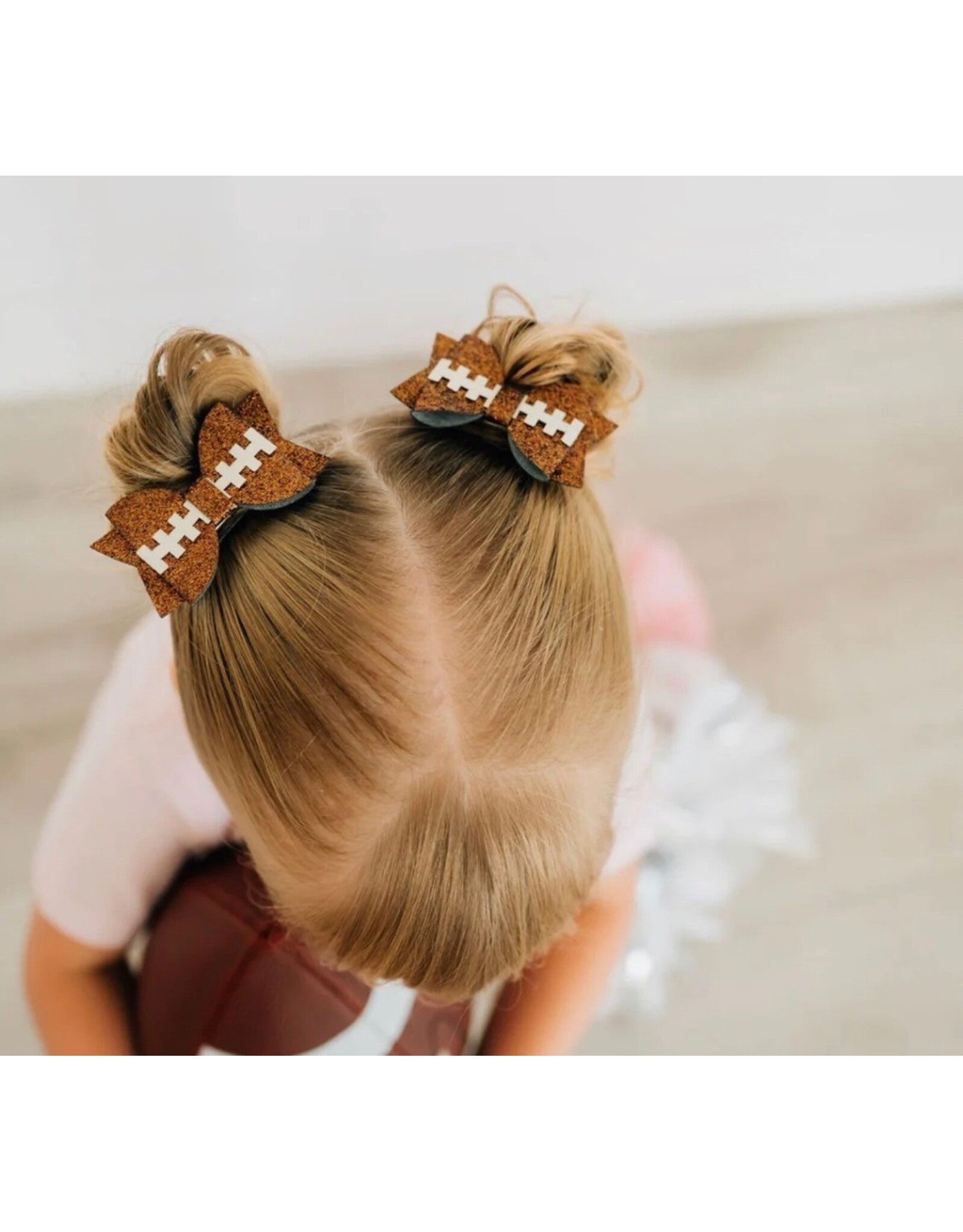 Sweet Wink Sweet Wink- Game Day Glitter Bow Clip Set