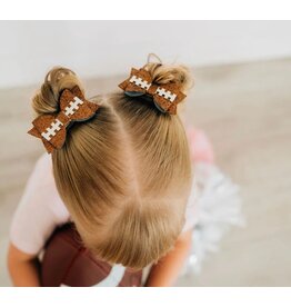 Sweet Wink Sweet Wink- Game Day Glitter Bow Clip Set