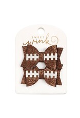 Sweet Wink Sweet Wink- Game Day Glitter Bow Clip Set