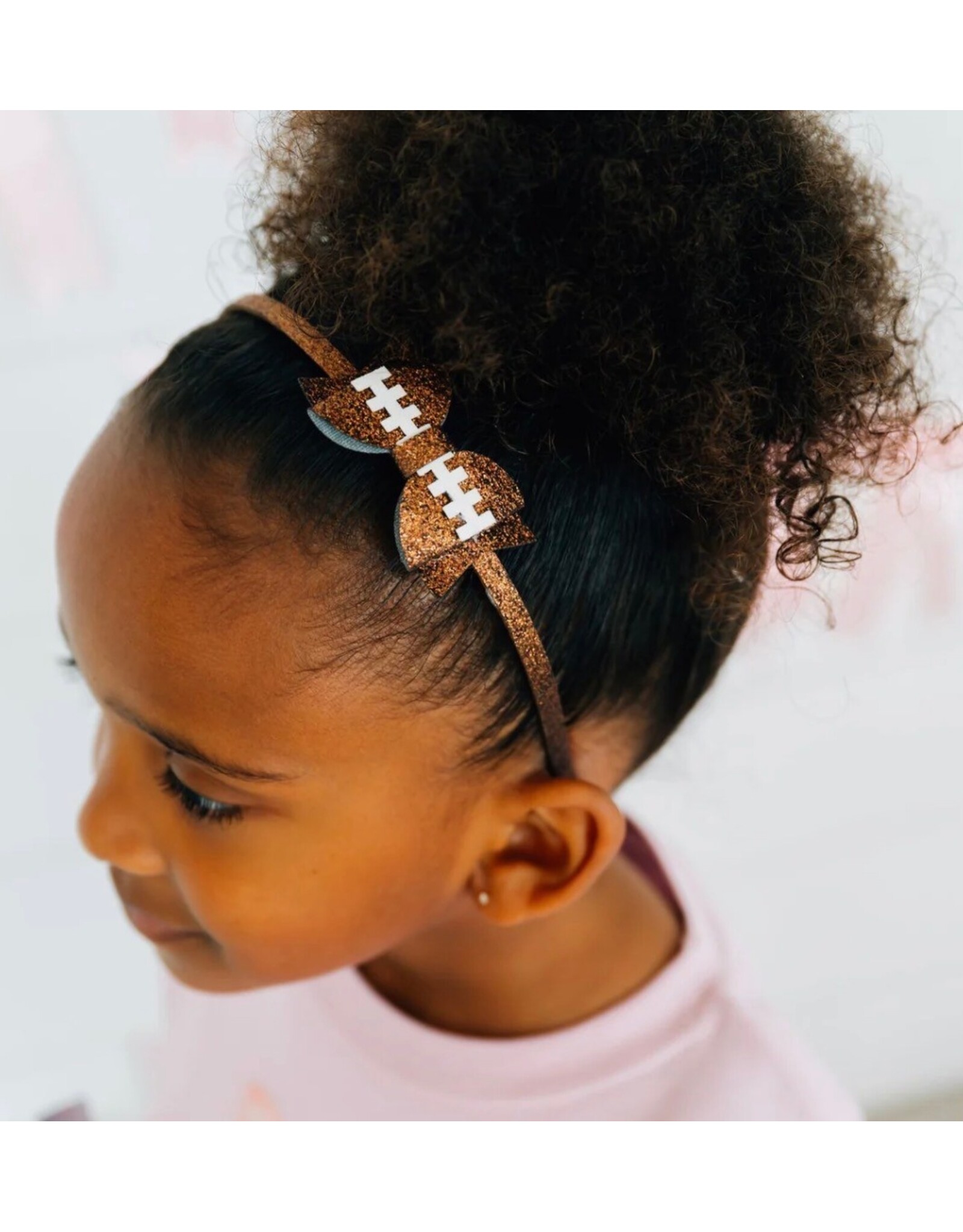 Sweet Wink Sweet Wink- Game Day Glitter Bow Headband