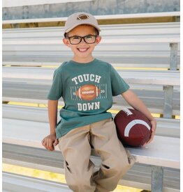 Sweet Wink Sweet Wink- Touchdown S/S Hunter Green TShirt
