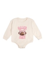 Sweet Wink Sweet Wink- Game Day Sequin Patch S/S Romper