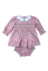 Three Sisters Three Sisters- Mulberry Meadow Smocked Bloomer Set