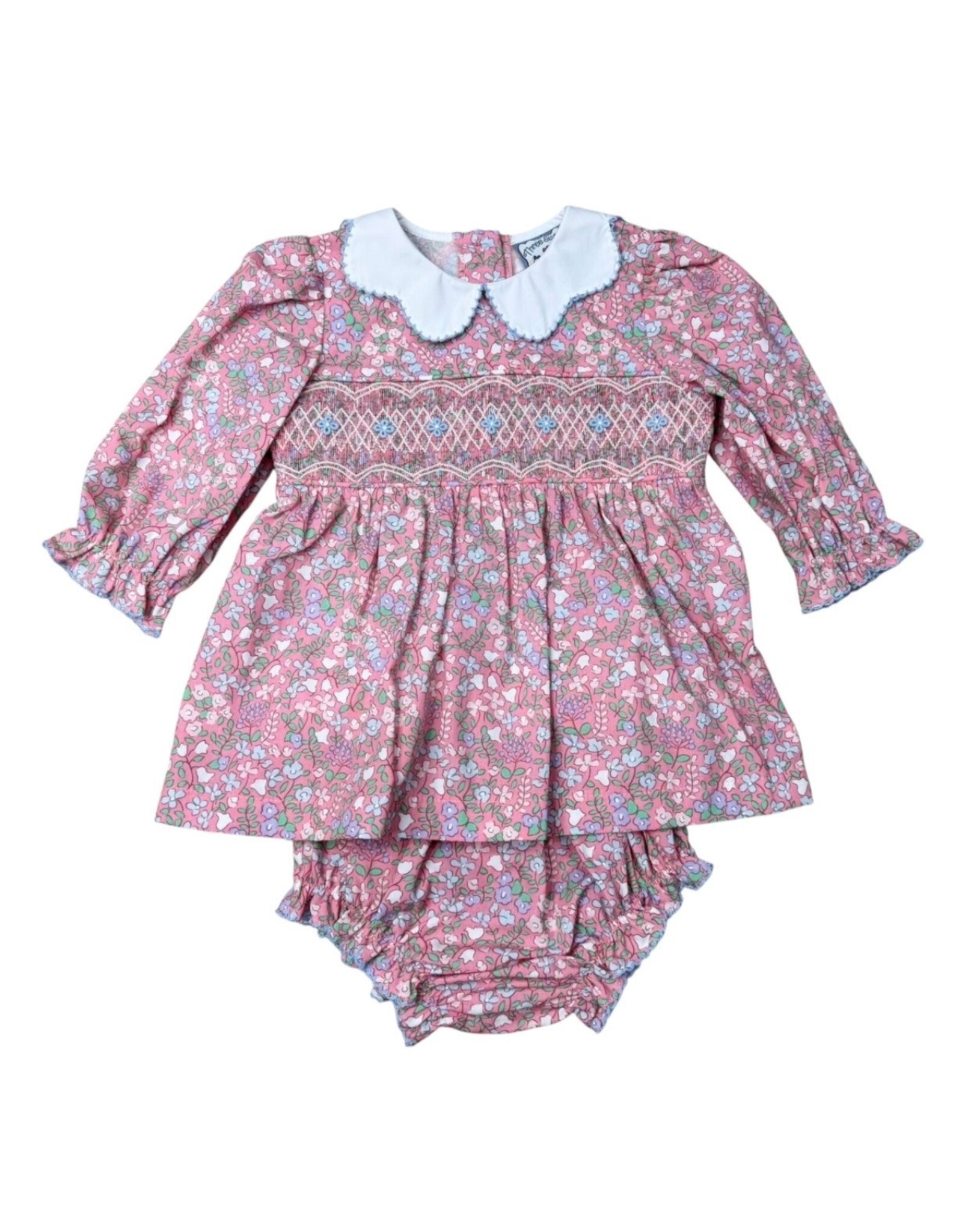 Three Sisters Three Sisters- Mulberry Meadow Smocked Bloomer Set