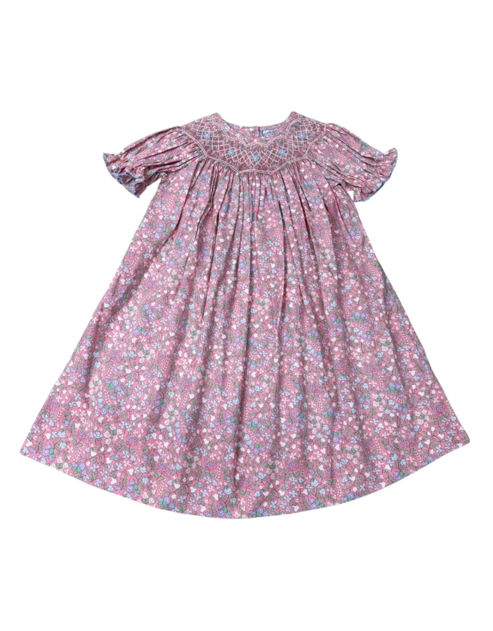 Three Sisters Three Sisters- Mulberry Meadow Smocked Bishop Dress