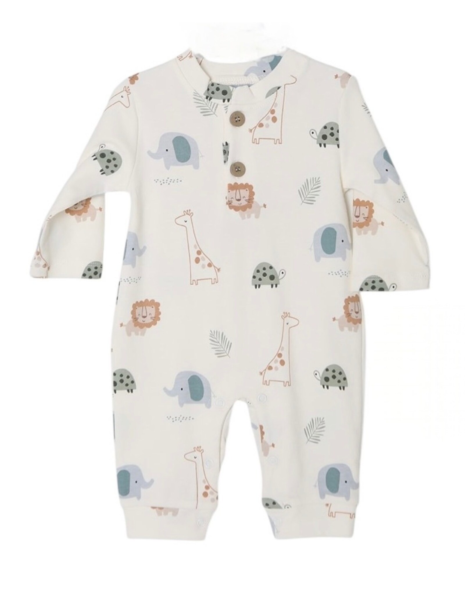 Three Sisters Three Sisters- Karter Romper: Zoo