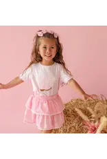 Sweet Wink Sweet Wink- Pink Bandana Western Bow Clip Set