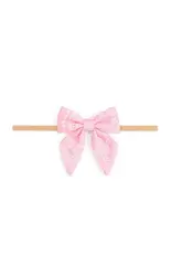 Sweet Wink Sweet Wink- Pink Bandana Western Bow Baby Headband