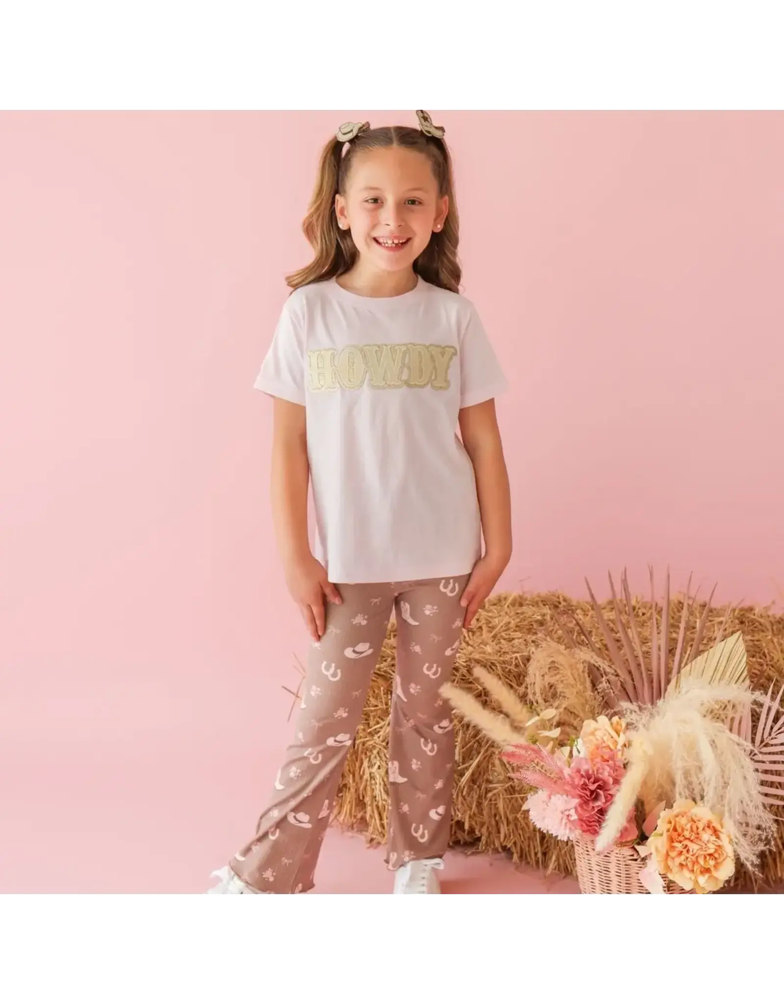 Sweet Wink Sweet Wink- Howdy Darling Western Flare Legging