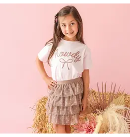 Sweet Wink Sweet Wink- Howdy Darling S/S Shirt: Ballet