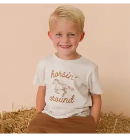 Sweet Wink Sweet Wink- Horsin' Around Western S/S Shirt