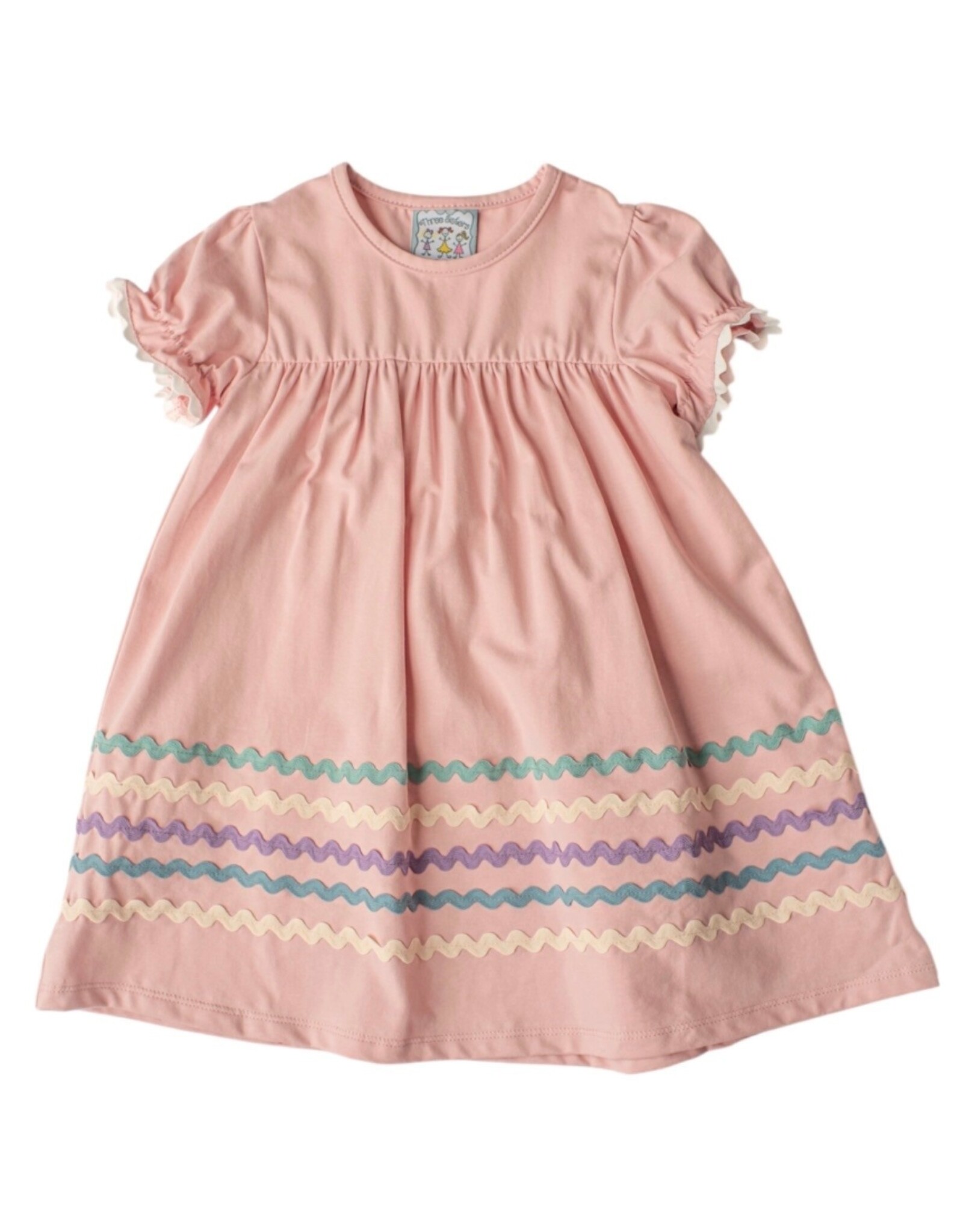 Three Sisters Three Sisters- Mauve Ric Rac Dress