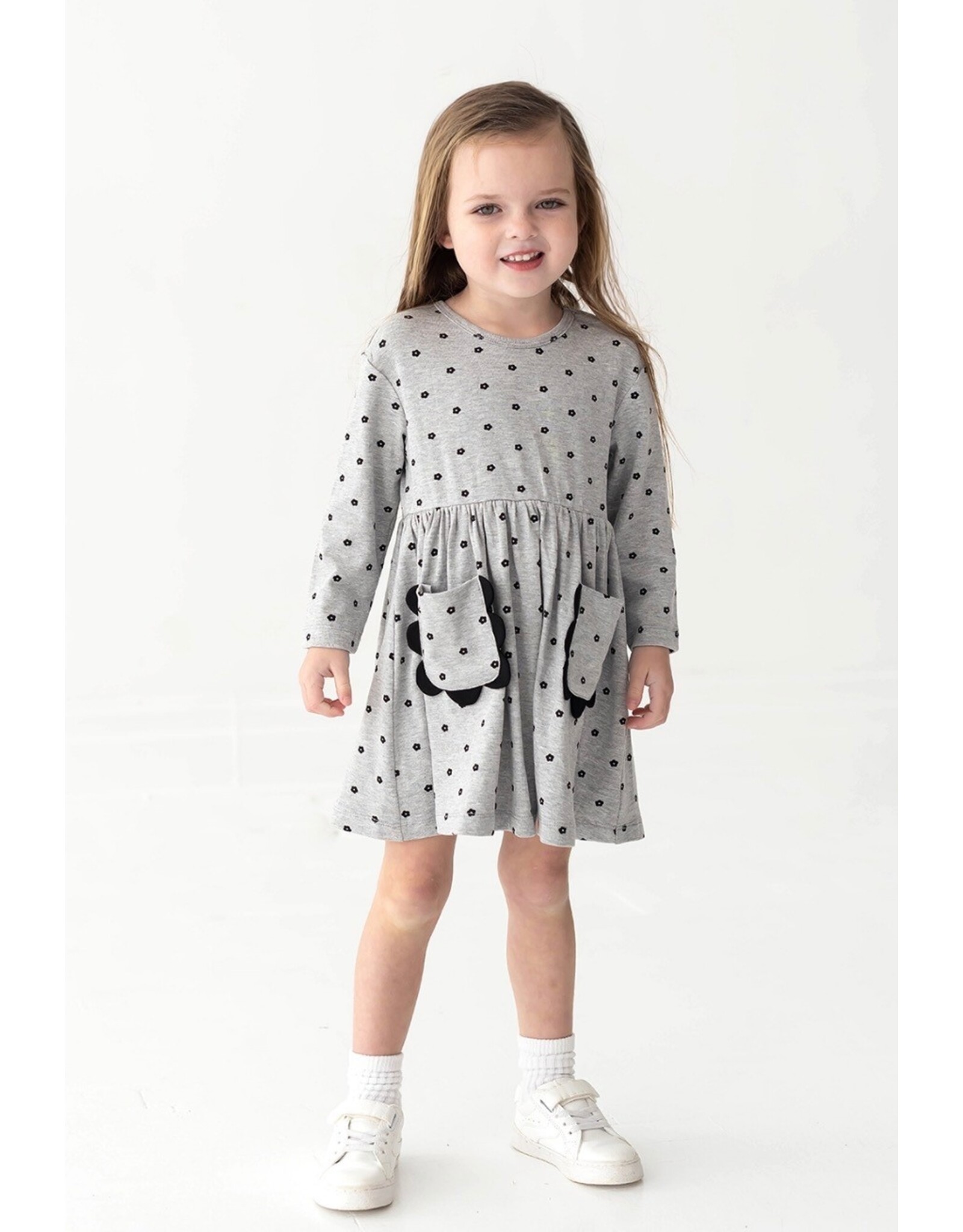 Mabel & Honey Mabel & Honey- Petals Pocket Dress