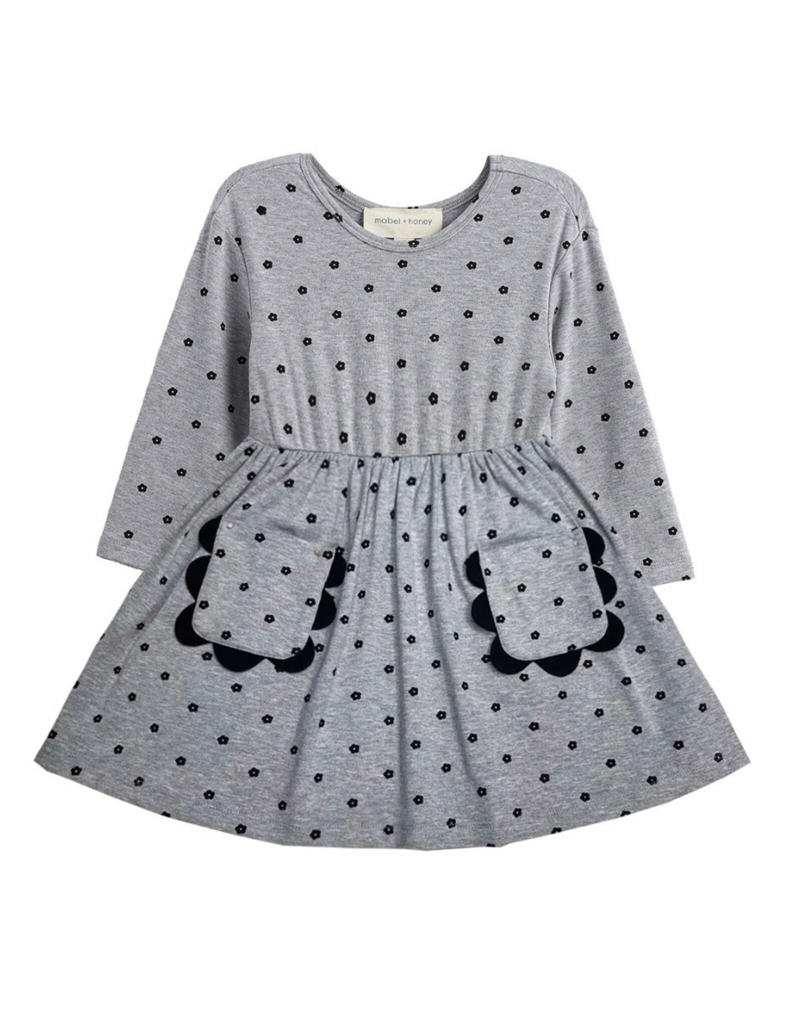 Mabel & Honey Mabel & Honey- Petals Pocket Dress