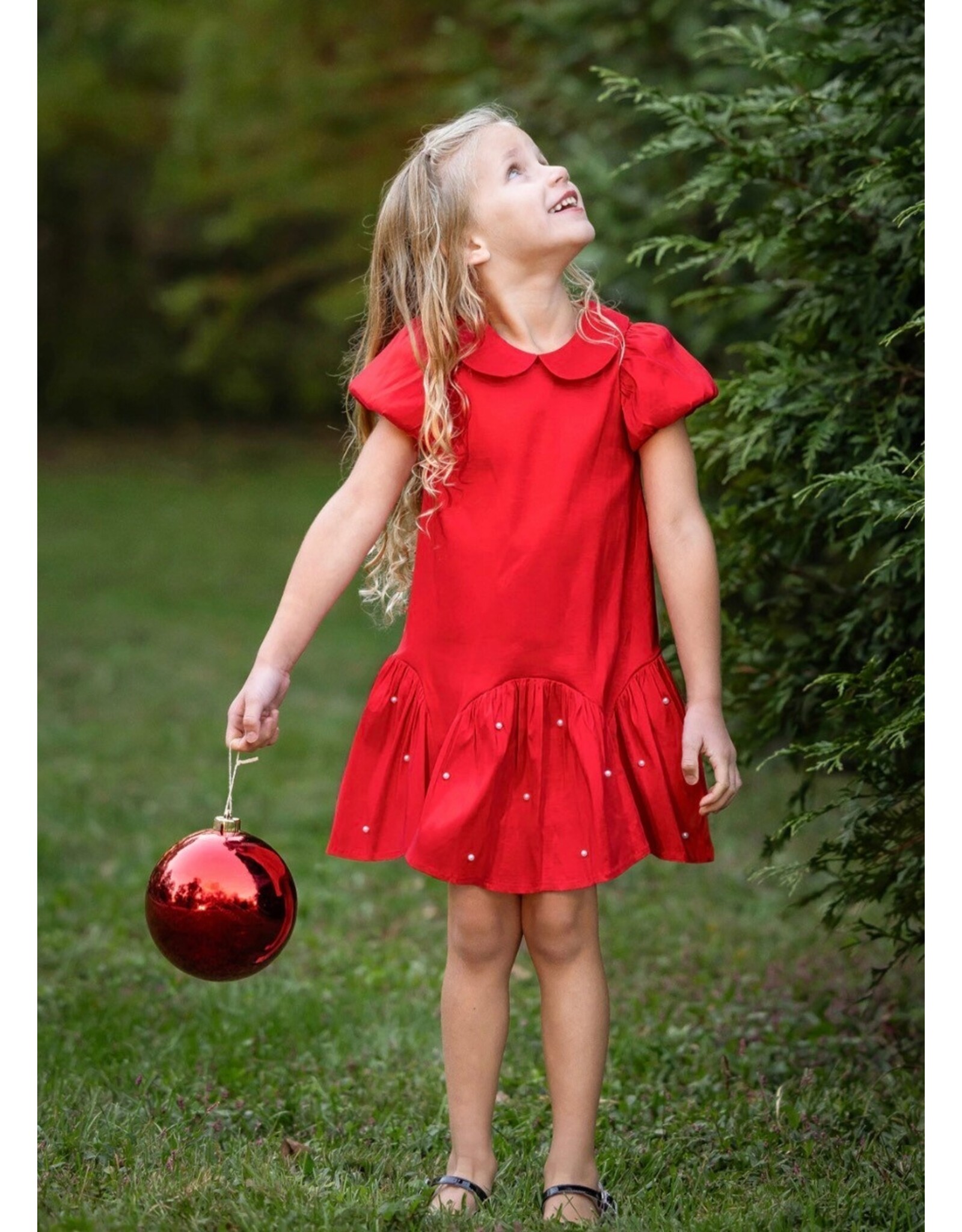 Isobella & Chloe Isobella & Chloe- Crimson Glow Dress