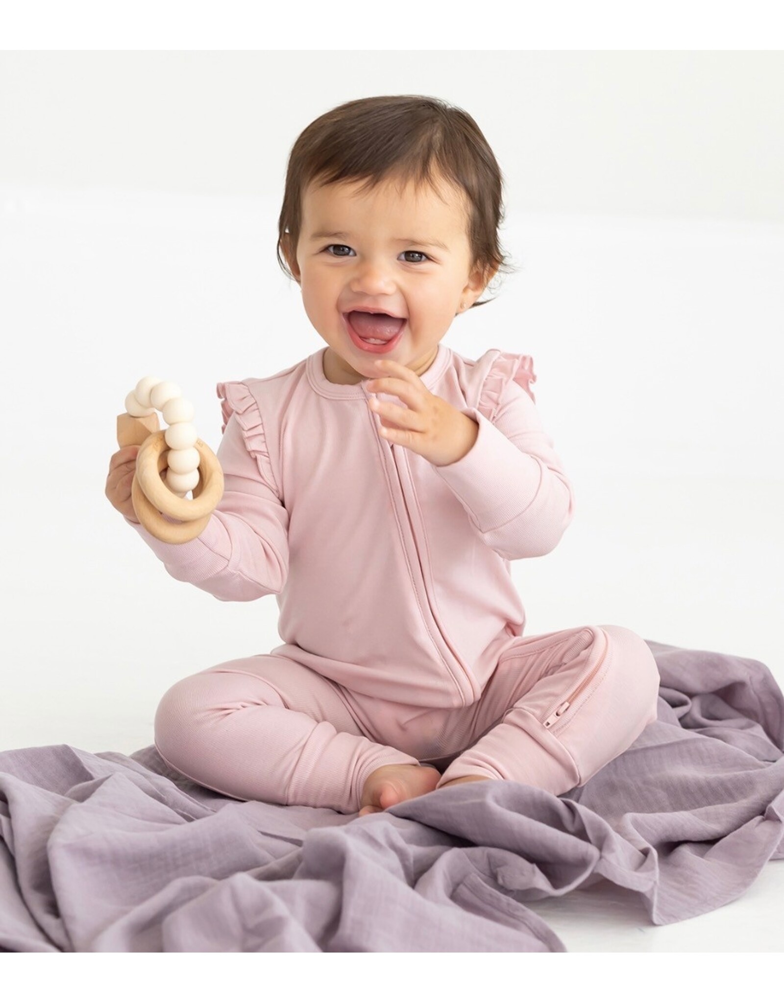 Mabel & Honey Mabel & Honey- Whimsical Wildflower Convertible Romper