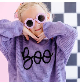 Sweet Wink Sweet Wink- Boo Yarn Knit Sweater