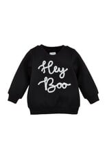 Mudpie Mud Pie- Hey Boo Sweatshirt