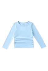 Swoon Baby Swoon Baby- Ocean Blue Ruched Top