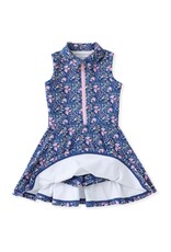 Swoon Baby Swoon Baby- Navy Ditsy Floral Active Dress