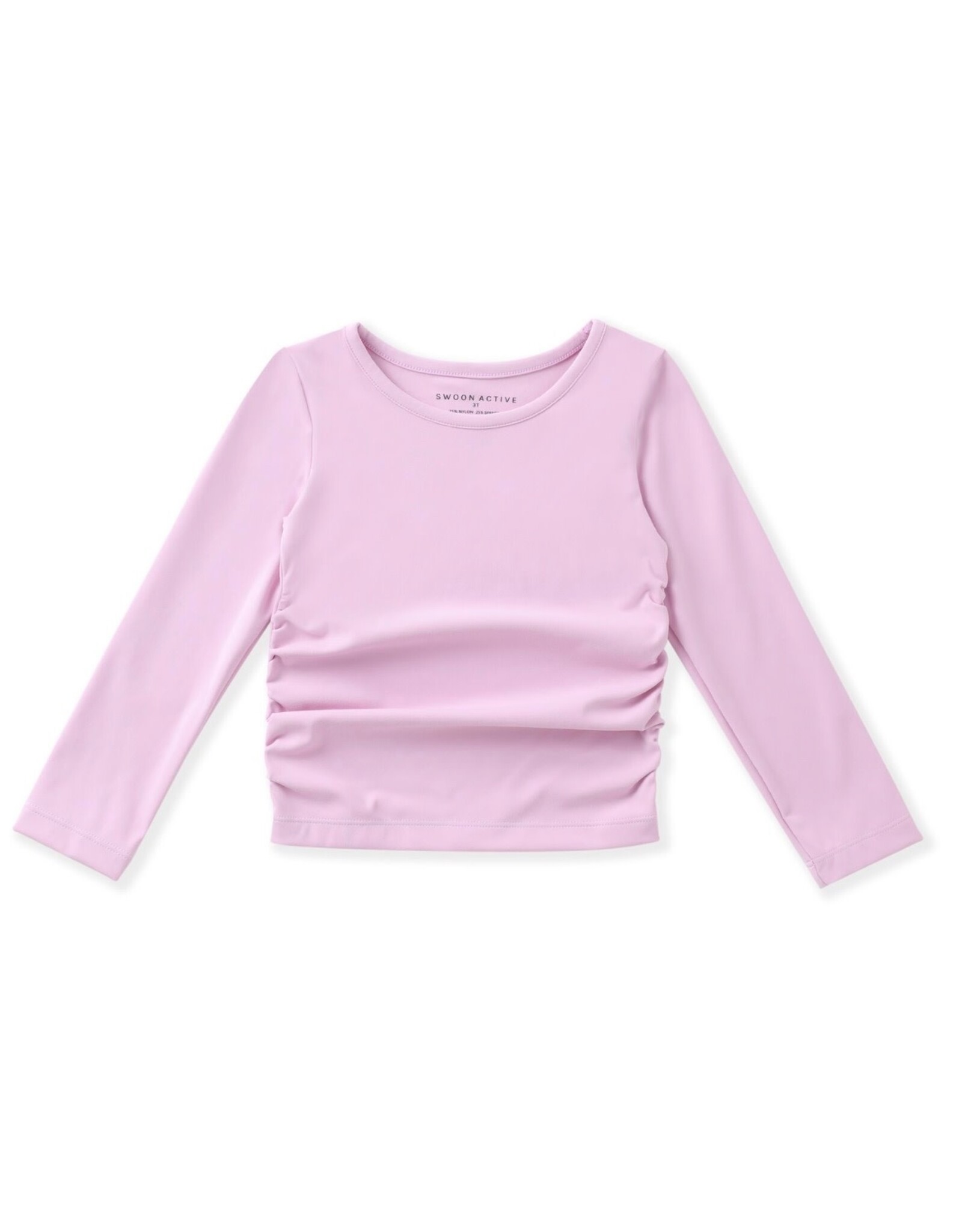 Swoon Baby Swoon Baby- Bubblegum Pink Ruched Top