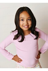 Swoon Baby Swoon Baby- Bubblegum Pink Ruched Top