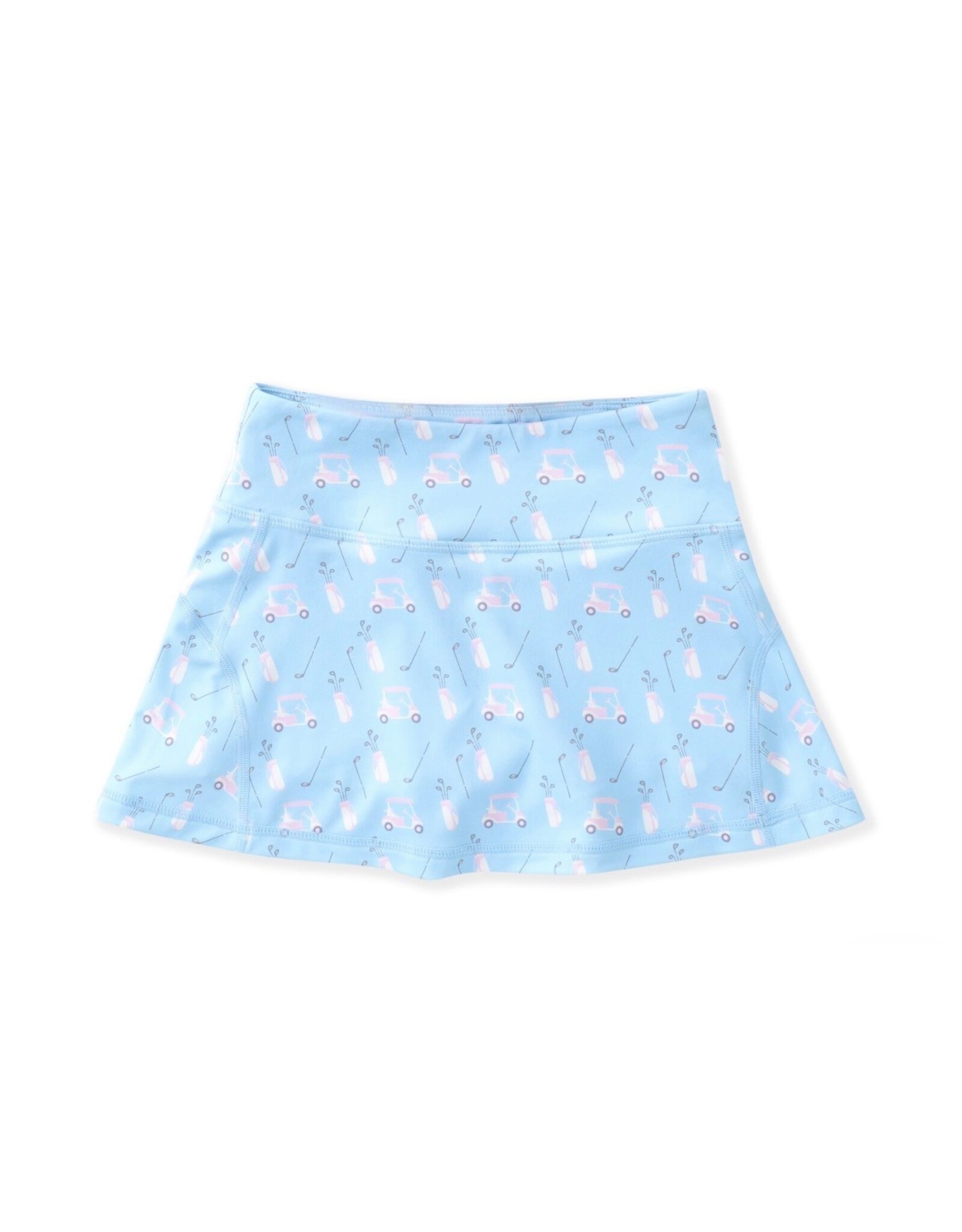 Swoon Baby Swoon Baby- Blue Fairway Tennis Skort